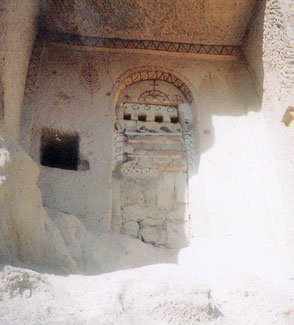 Ancient church in Goreme, Kapadokia