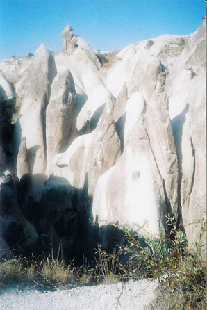 Rock formations in Goreme, Kapadokia, Turkey