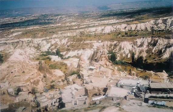 View of Valley in Uchisar, Kapadokia, Turkey