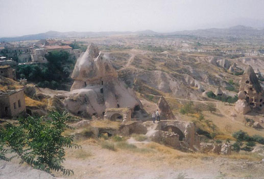 Rock formation in Uchisar